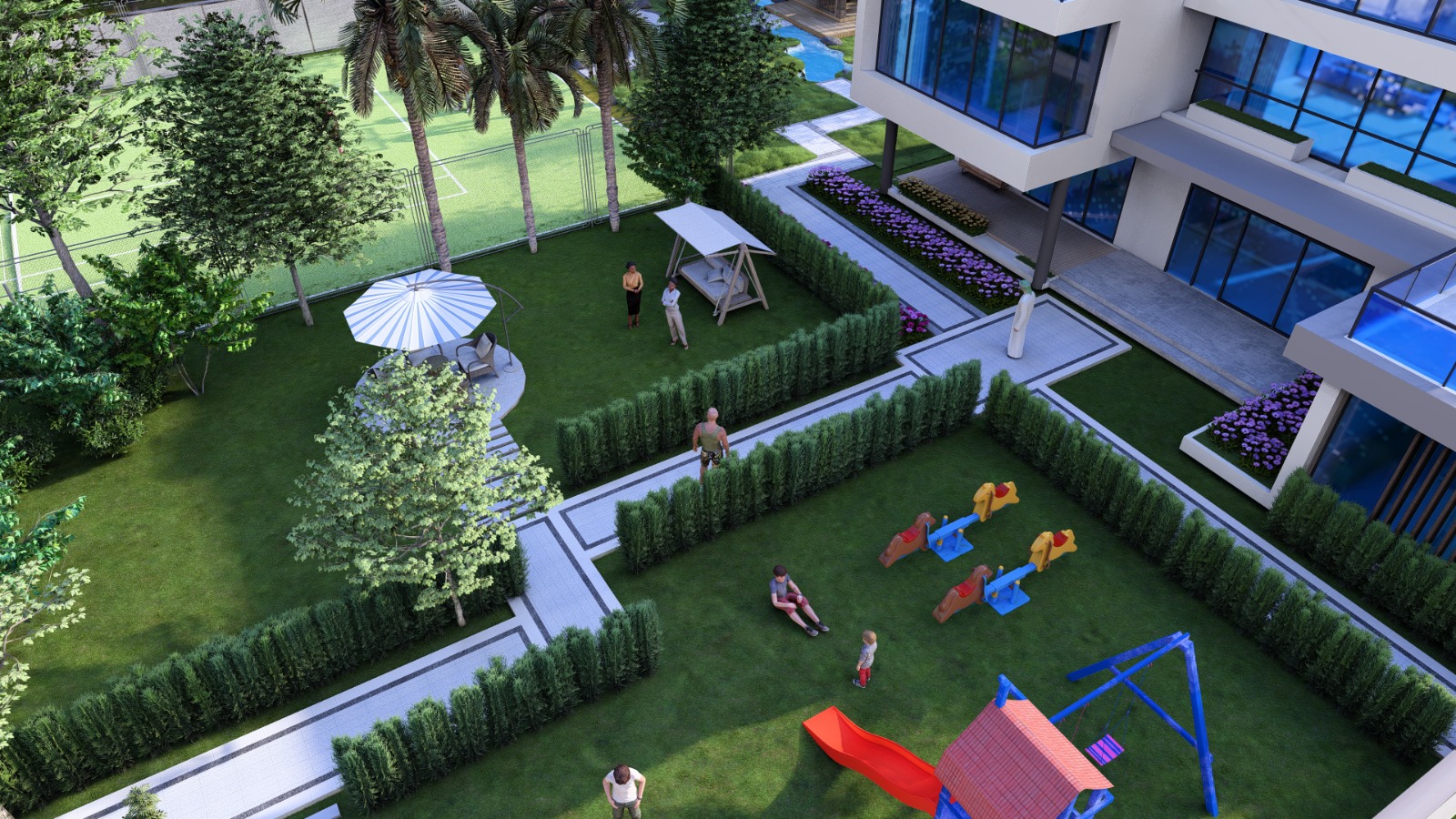 রিসোর্ট বাহ্যিক দৃশ্য ৩