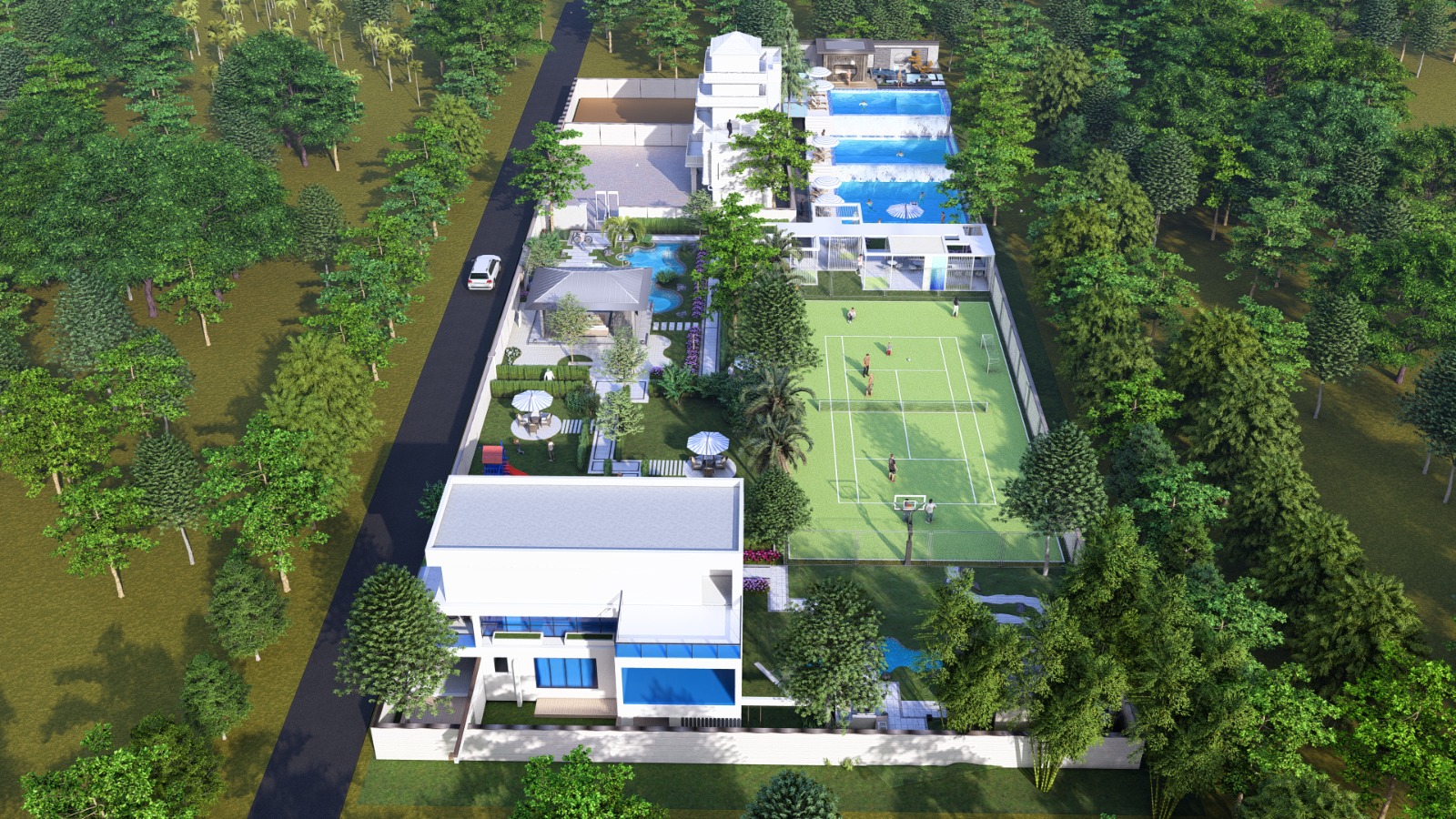 রিসোর্ট রুম ইন্টেরিয়র