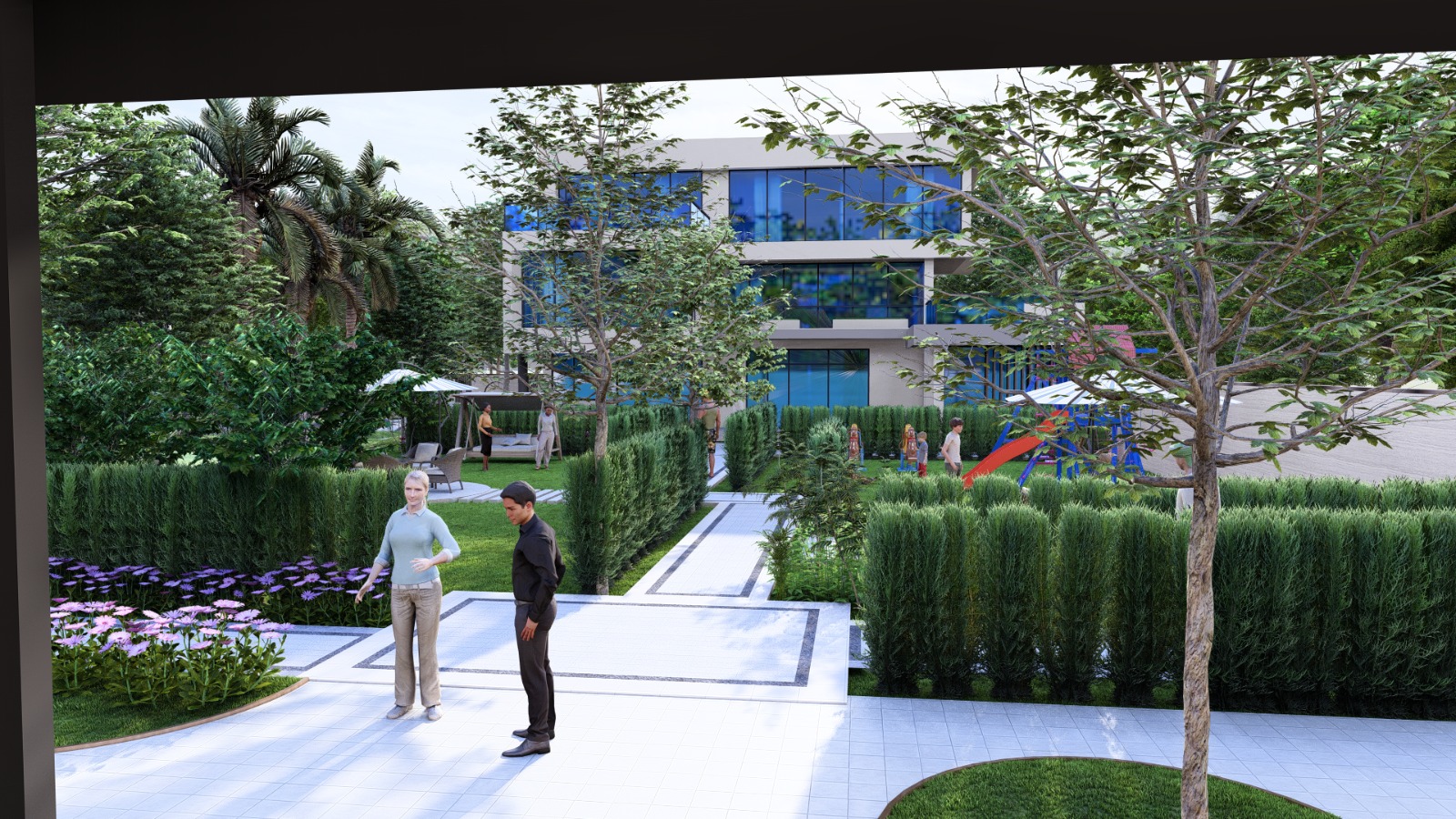 সুইমিং পুল এরিয়া ২