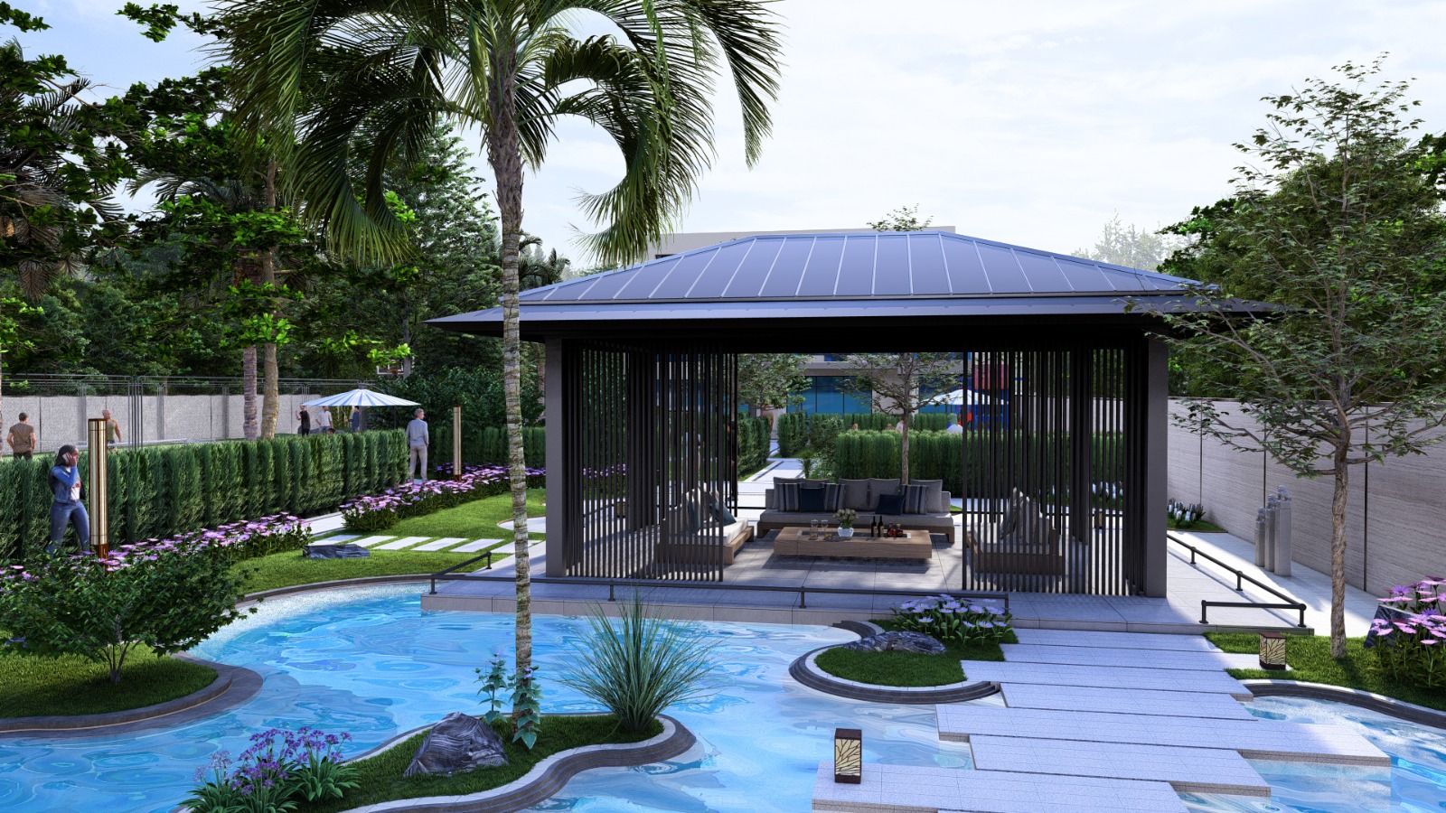 সুইমিং পুল এরিয়া ৩