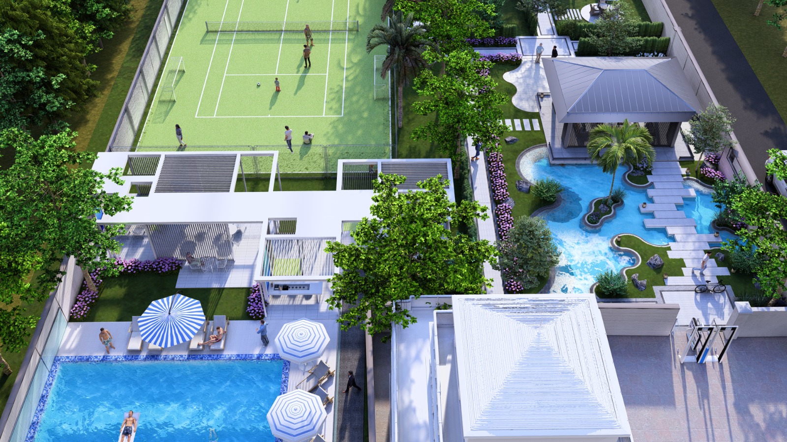 টেনিস কোর্ট ২